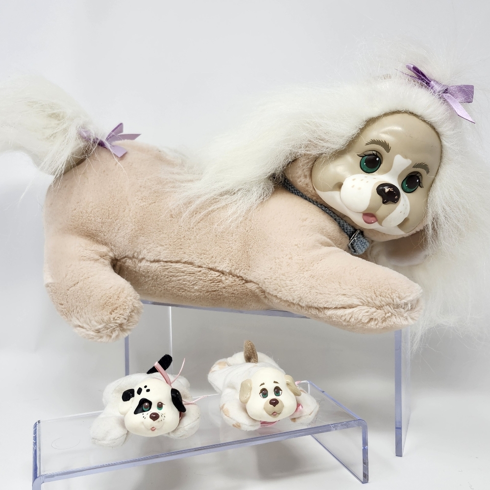 Puppies Surprise 90s With Two Babies